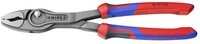 Knipex Flachzange Front- und Seitengreifzange mit Comfort-Griffe atramentiert...