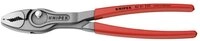 Knipex Flachzange Front- und Seitengreifzange mit rutschhemmendem Kunststoff 82...
