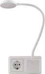 McShine LED-Leuchtmittel LED Steckdosenlampe Nachttischlampe, Halo, Leselampe