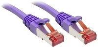 Lindy LINDY 47829 RJ45 Patchkabel CAT 6 S/FTP 15.00 m Violett mit Rastnasens