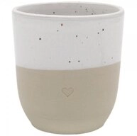Eulenschnitt Tasse Becher Herz