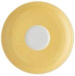 Thomas Porzellan Untertasse Sunny Day Soft Yellow Kaffee-Untertasse 14,5cm,
