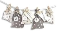 Frau WUNDERVoll bef&uuml;llbarer Adventskalender Adventskalender Schneefl&ouml;ckchen