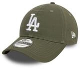 New Era Baseball Cap Los Angeles Dodgers MLB League Essential Olive 9Twenty Casual