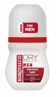 Borotalco Deo-Roller Ball deodorant Men Dry Amber (Deo Roll On) 50 ml