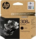 HP 308E / 7FP22UE Tintenpatrone (1-tlg., Druckkopfpatrone schwarz Evomore...