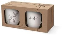 Villeroy & Boch Becher Statement Henkelbecher Rentier XMAS 0,29l Set 2tlg, Premium