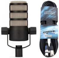 R&Oslash;DE Mikrofon Rode Podmic dynamisches Podcast-Mikrofon mit Kabel