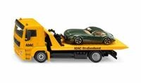 SIEPER Modellauto siku Abschleppwagen mit einem Auto 1:55