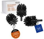 Keuco WC-Reinigungsb&uuml;rste Ersatzb&uuml;rstenkopf 3er Set, (3er Set,