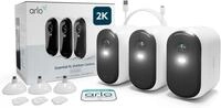 ARLO &Uuml;berwachungskamera Smart Home Kamera ESSENTIAL 2K Outdoor Kamera 3er-Pack
