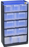 Allit Aufbewahrungsbox Allit 464640 Kleinteilmagazin VarioPlus Pro 53/21 (B x H x T)