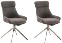 MCA furniture Esszimmerstuhl PELION, (2er-Set), drehbar 360&deg;, Dreh- &