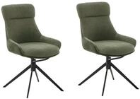 MCA furniture Esszimmerstuhl PELION, (2er-Set), drehbar 360&deg;, Dreh- &