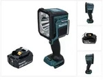 Makita Baustrahler DML 812 M1 Akku LED Handstrahler Taschen Lampe 18 V 1250 lm + 1x