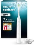 Philips Sonicare Elektrische Zahnb&uuml;rste HX7110/01, Aufsteckb&uuml;rsten: 1 St., mit
