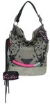 Fritzi aus Preu&szlig;en Schultertasche Izzy07 Olga Limited Canvas Panther Spotty,...
