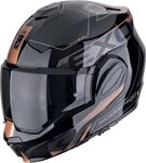 Scorpion Exo Motorradhelm EXO Tech Evo Traveller Helm, integriertes Sonnenvisier