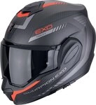 Scorpion Exo Motorradhelm EXO Tech Evo Carbon Cosy Helm, integriertes Sonnenvisier
