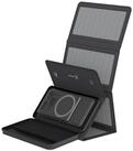 XLAYER Powerbank Solar 15W 10.000 mAh Wireless Solarpanel externes Ladeger&auml;t