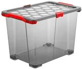 ROTHO Aufbewahrungsbox Evo Total Protection 65l Kiste mit Deckel und R&auml;der