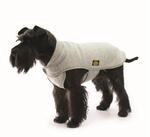 Fashion Dog Hundemantel Fleece-Hundemantel, Grau