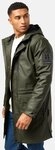 Stone Harbour Regenmantel Verdaan Wasserdichter Regenparka mit Fleece-Innenfutter