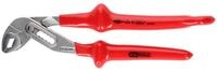 KS Tools Wasserpumpenzange, 1000V mit Sicherungs&ouml;se f&uuml;r Sicherheitsleine