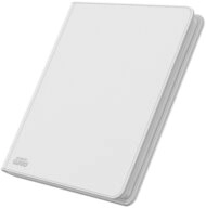 Ultimate Guard Sammelkarte Zipfolio 480 - 24-Pocket XenoSkin Quadrow - Wei&szlig;