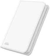 Ultimate Guard Sammelkarte Zipfolio 160 - 8-Pocket XenoSkin - Wei&szlig;