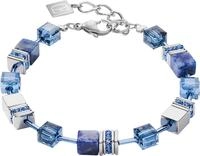 COEUR DE LION Armband Schmuck Edelstahl GeoCUBE&reg; Iconic Precious W&uuml;rfelkette, Made