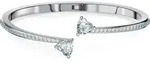 Swarovski Armreif, klassisch silberfarben 60