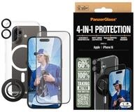 PanzerGlass Displayschutzglas 4-in-1 Protection f&uuml;r Apple iPhone 16, Set, 4...