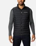 Steppweste COLUMBIA "Powder Lite II Vest", Herren, Gr. XXL, schwarz, Steppware,