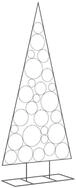 vidaXL K&uuml;nstlicher Weihnachtsbaum Metall-Weihnachtsbaum zum Dekorieren Schwarz...