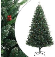 vidaXL K&uuml;nstlicher Weihnachtsbaum K&uuml;nstlicher Weihnachtsbaum Klappbar mit...