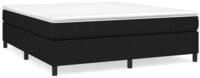 vidaXL Bettgestell, Bettrahmen Schwarz 180&times;200 cm Stoff