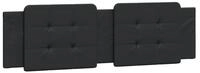 vidaXL Kopfteil, Bett Kopfteil-Kissen Schwarz 180 cm Kunstleder