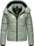 Ragwear Steppjacke Roobie super stylische, g&auml;nzende Damen Winterjacke