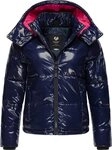 Ragwear Steppjacke Roobie super stylische, g&auml;nzende Damen Winterjacke
