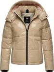 Ragwear Steppjacke Roobie super stylische, g&auml;nzende Damen Winterjacke