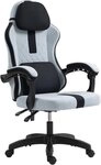 CLP Gaming Chair Miltona, ergonomischer B&uuml;rostuhl, h&ouml;henverstellbar