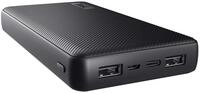 Trust Trust Powerbank 20000 mAh Li-Ion Micro USB Schwarz Outdoor Powerbank 20000 mAh