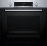 BOSCH Einbaubackofen Serie 4 HBA514BS3, mit Teleskopauszug nachr&uuml;stbar,...