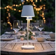FISCHER & HONSEL LED Tischleuchte, LED-Leuchtmittel fest verbaut, Tischlampe...