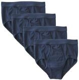 HERMKO Slip 3240 (Pack, 4er) 100 % Bio-Baumwolle mit Eingriff Weichbund hergestellt