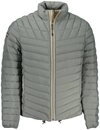 Napapijri Outdoorjacke Gr&uuml;ne Herrenjacke mit Taschen, Rei&szlig;verschluss &