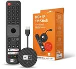 HD+ Streaming-Stick IP TV-Stick, Android TV, Inkl. 3 Monate HD+ IP, 4k UHD