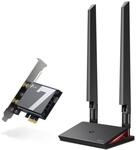 tp-link WLAN-Adapter TP-Link Archer TBE550E, Mehrfarbige Wi-Fi-Statusbeleuchtung