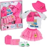 Zapf Creation&reg; Puppenkleidung 836316 BABY born Deluxe Reise Outfit 43cm